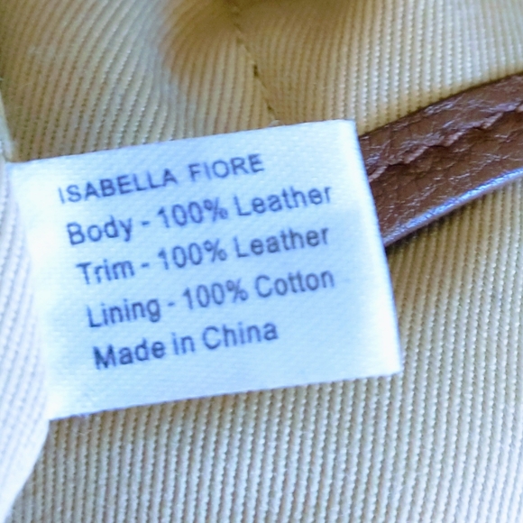 ISABELLA FIORE Brown Leather Shoulder Bag - Picture 14 of 15